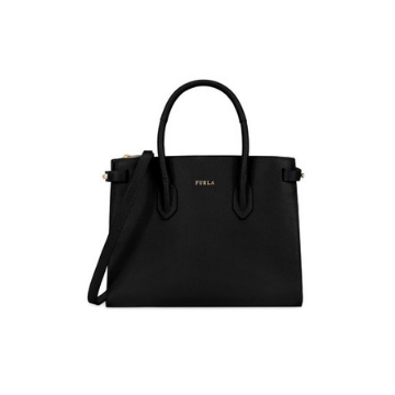 Furla Pin Tote S East/West in Onyx