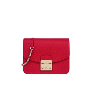 Furla Metropolis Small Crossbody - Ruby