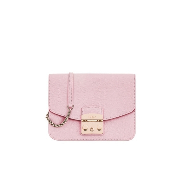 Furla Metropolis Small Shoulder Bag in Camelia E