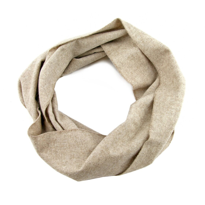 Glencroft - 100% Cashmere Premium Limestone Cowl