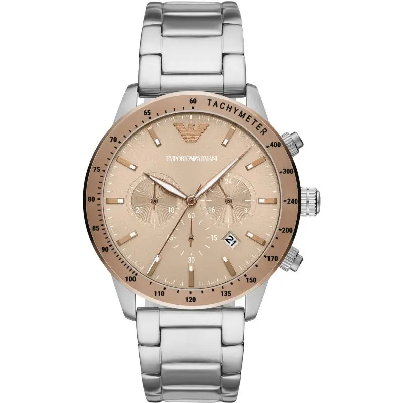 Emporio Armani  - Chronograph Stainless Steel Watch AR11352