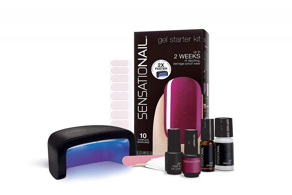 SensatioNail - Rasberry Wine Gel Polish Starter Kit