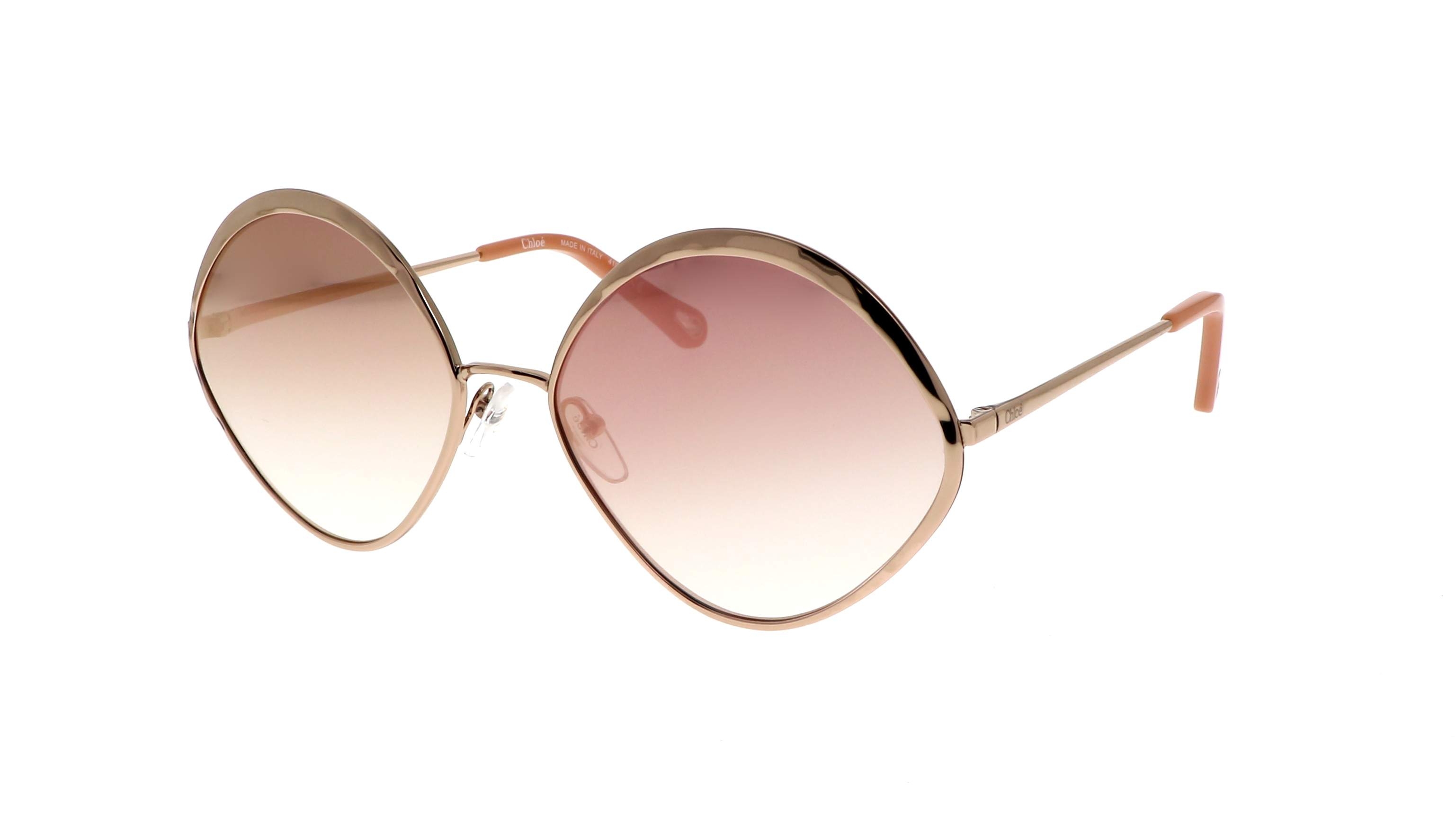 Chloé CE168S Dani Sunglasses Rose Gold Peach For Women