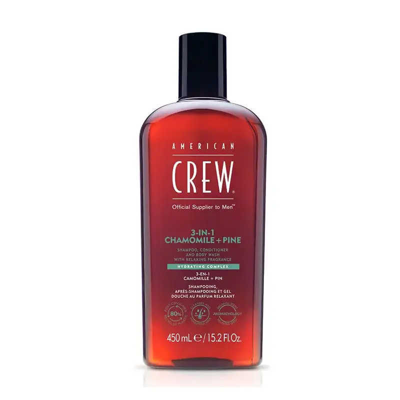 American Crew - 3-In-1 Chamomile & Pine Shampoo (450ml)