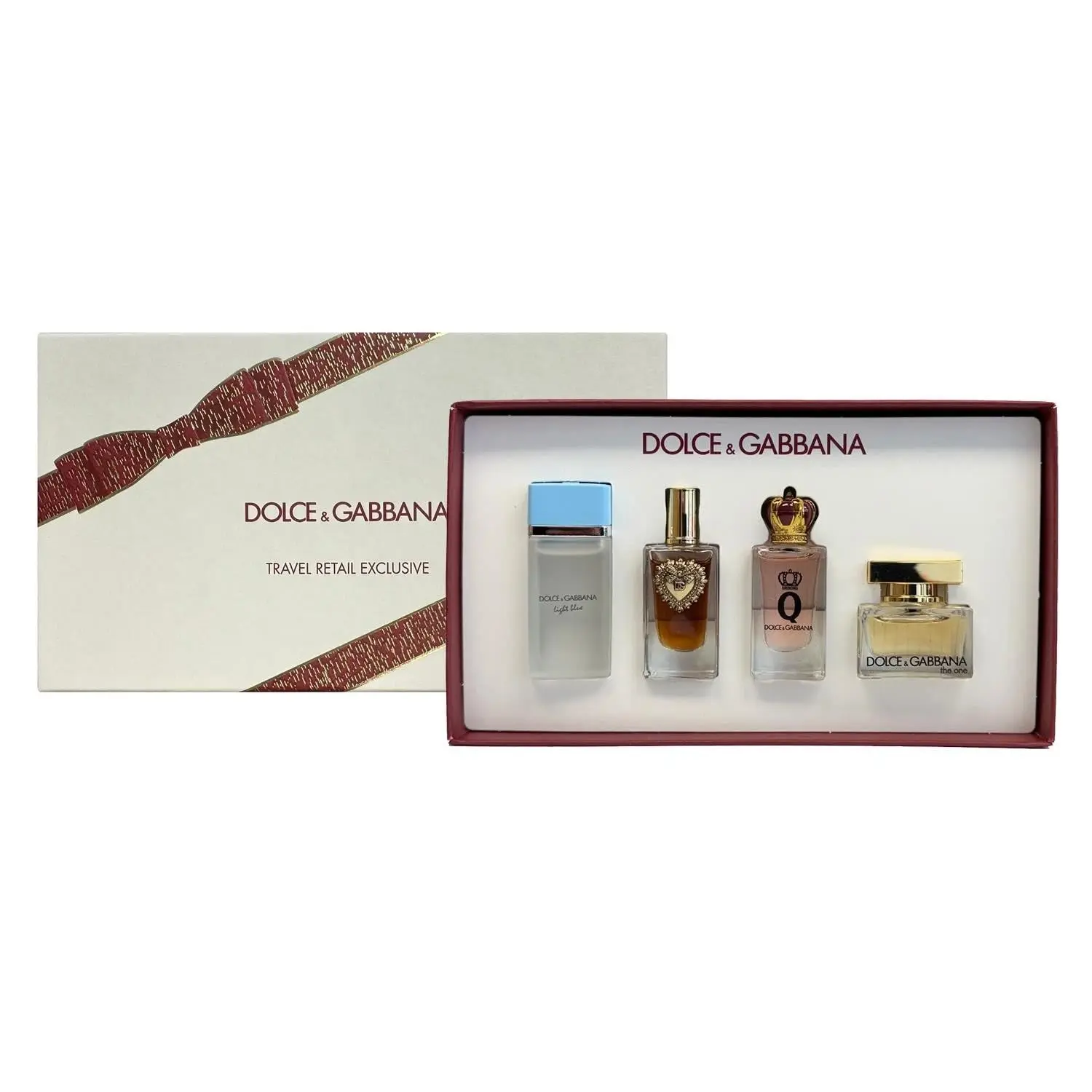 Dolce & Gabbana - Mini Set - Devotion 5ml EDP, Q 5ml EDP, The One 5ml EDP, Light Blue 5ml EDT