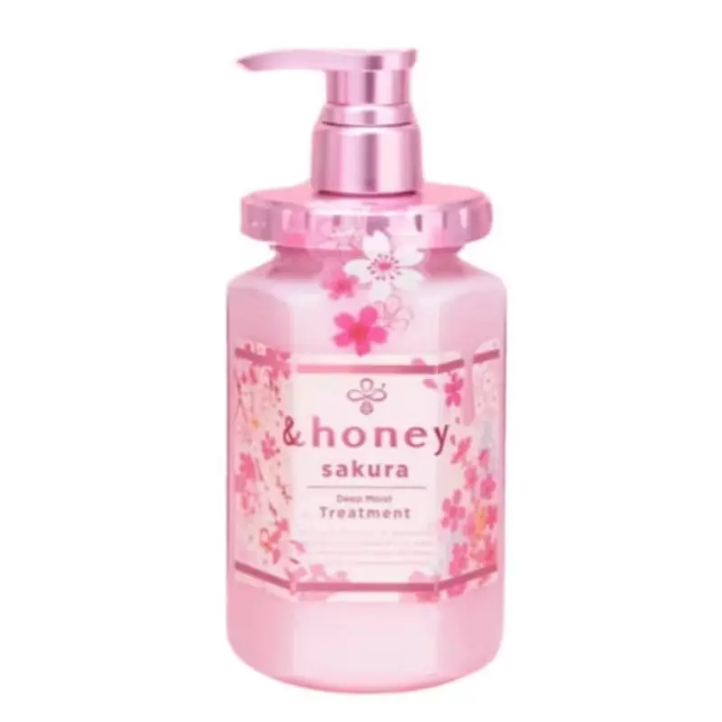 & Honey Deep Moist Sakura Treatment (445g)