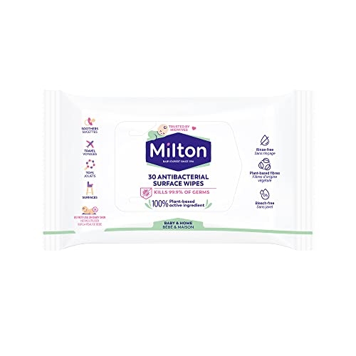 Milton - Antibacterial Surface Wipes (30 wipes)