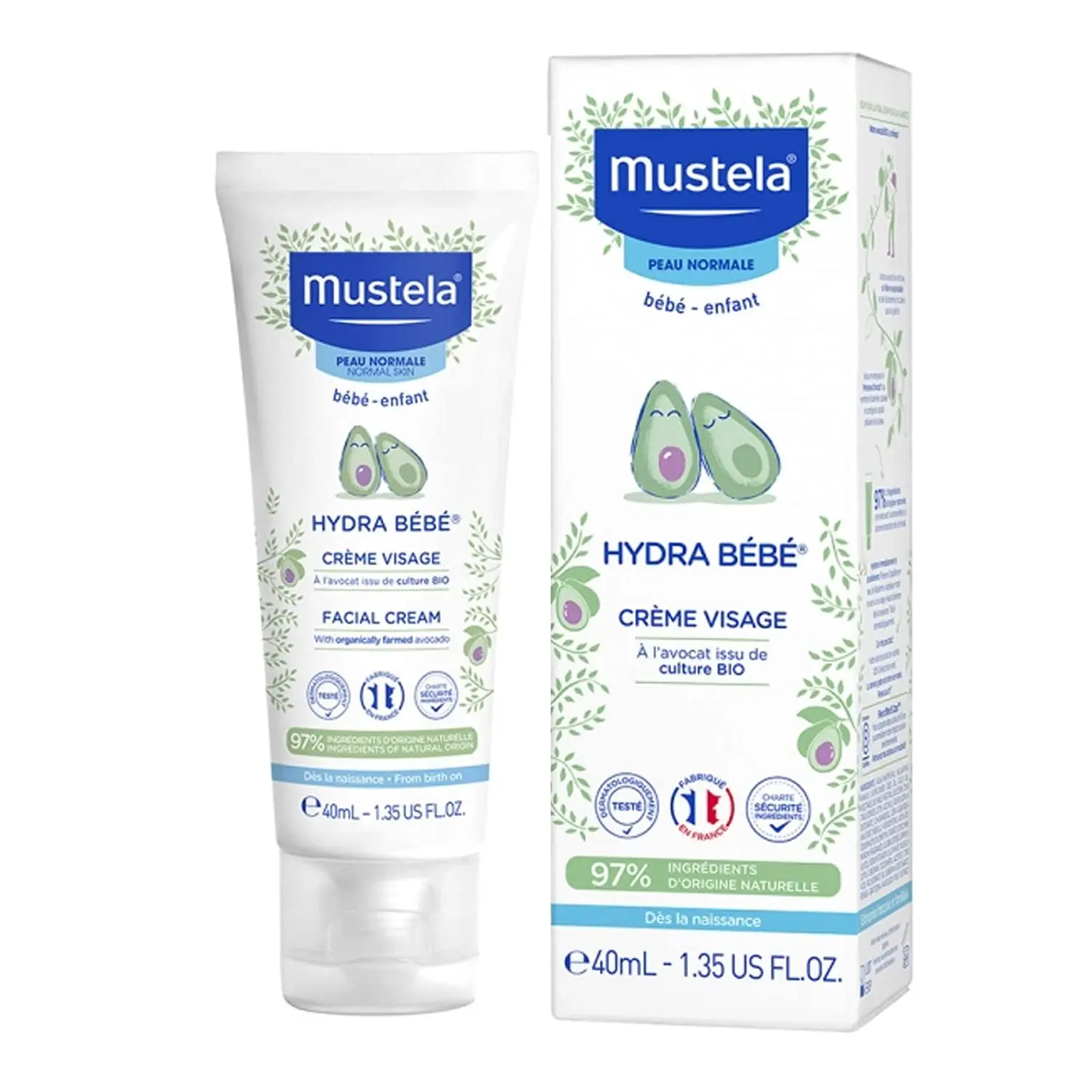 Mustela Hydra Bebe Facial Cream