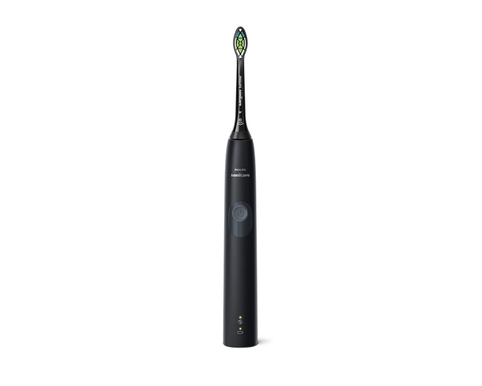 Philips Sonicare ProtectiveClean model 4300 Electric Toothbrush, Black HX6800/44 (Damaged Box)