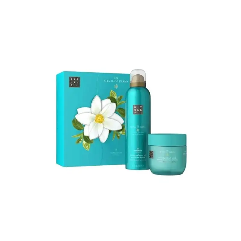 Rituals - The Ritual of Karma 2-Piece Body Care Gift Set ( Foaming Shower Gel 200 ml + Overnight Body Hydration Mask 125 ml)