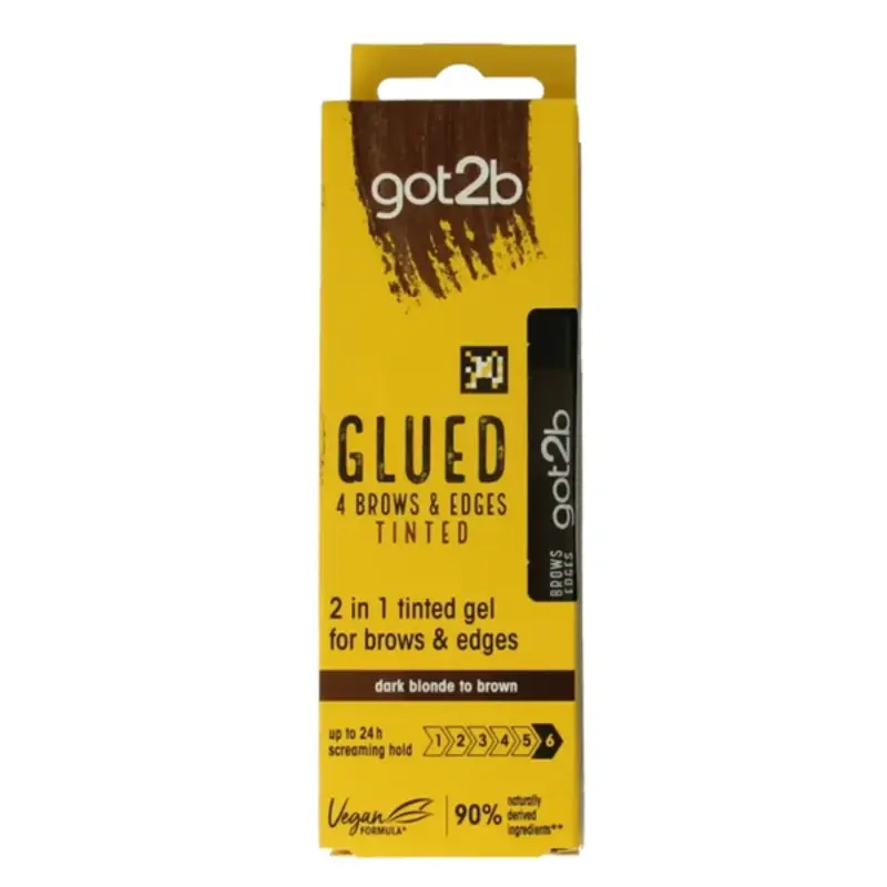 Schwarzkopf Got2B 2in1 Glued Brows & Edges Tint Blonde/Brown (16ml)