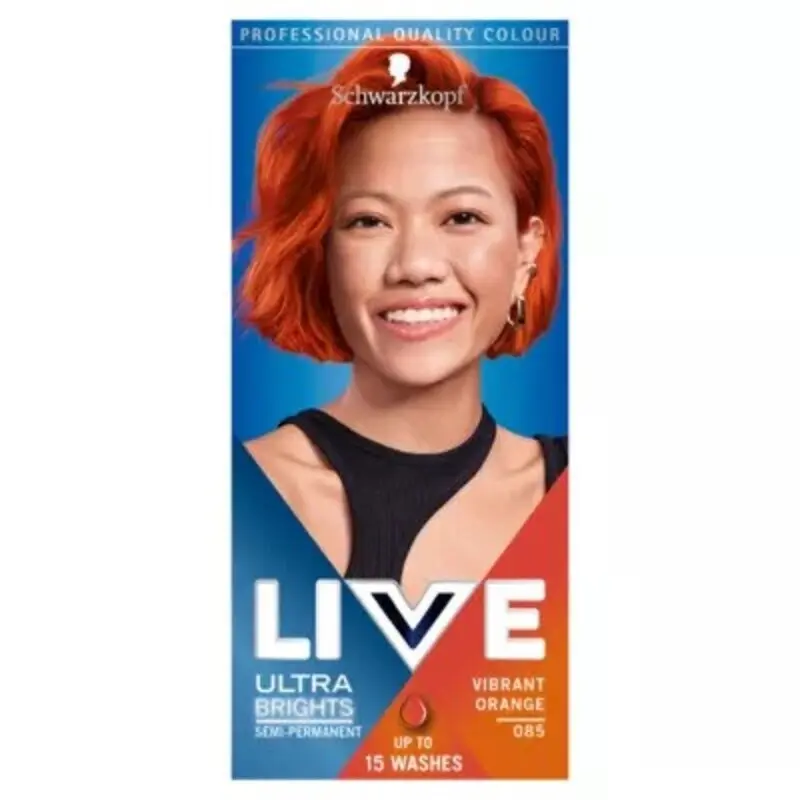 Schwarzkopf Live - Colour Ultra Brights Vibrant Orange 085 