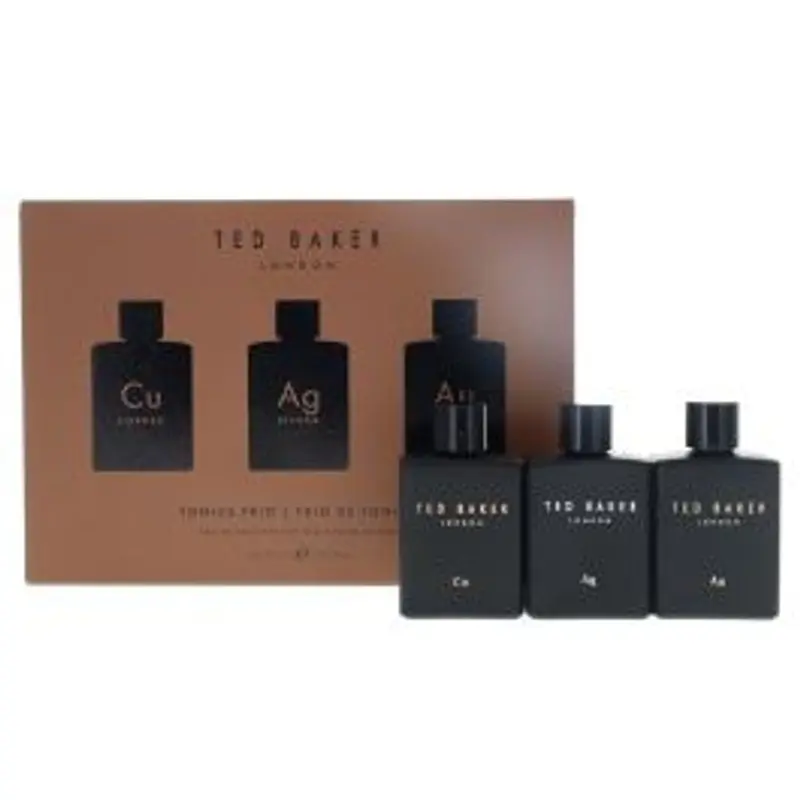 Ted Baker - Tonics 3pc EDT Mini Gift Set (3x12.5ml)