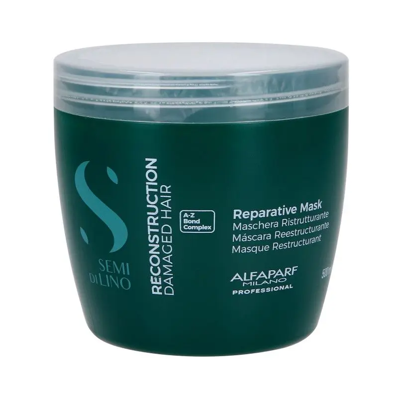 Alfaparf Milano - Semi Di Lino Reconstruction Reparative Hair Mask (500ml)
