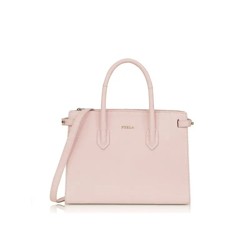 Furla Pin Tote S East/West in Camelia