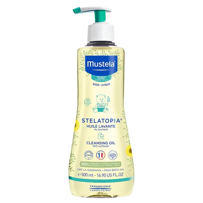 Mustela - Stelatopia Cleansing Oil (500ml)