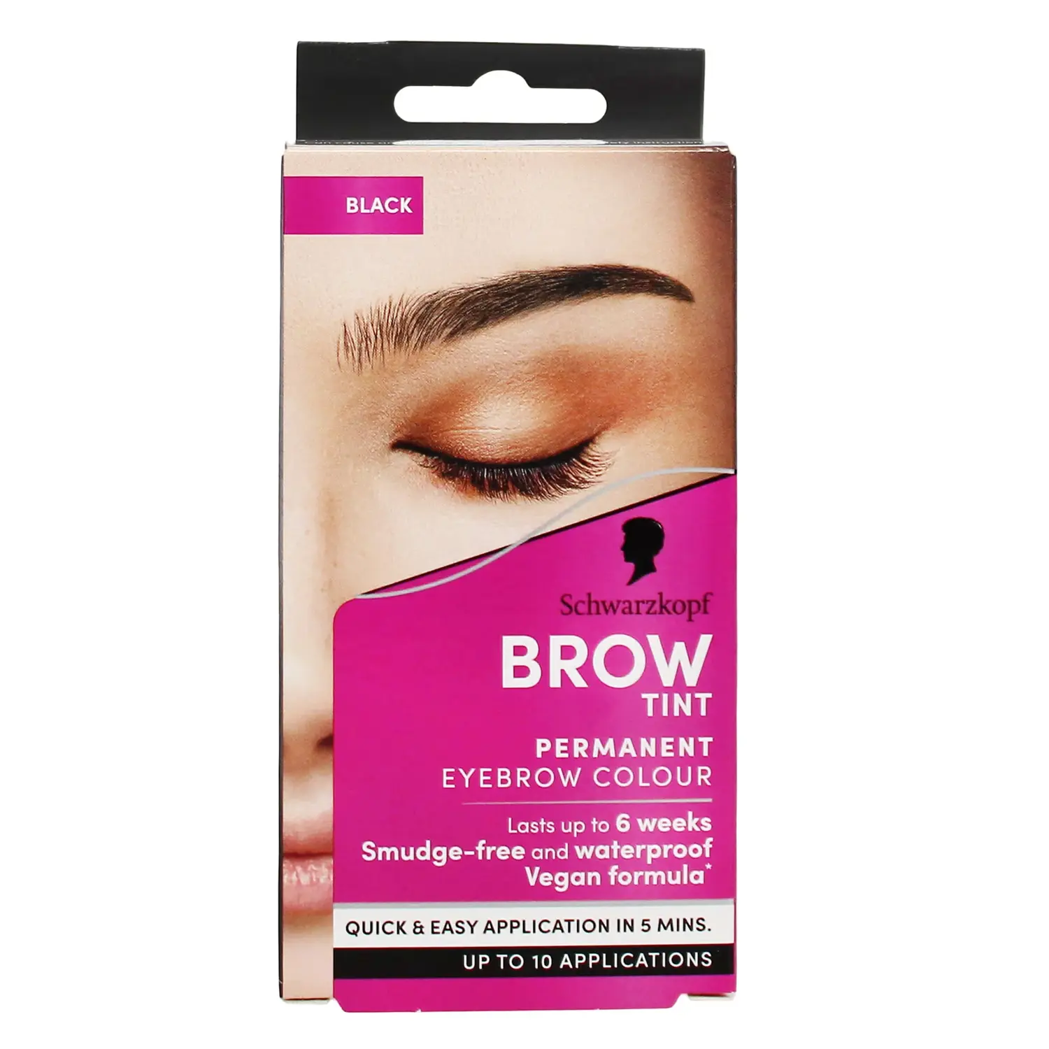 Schwarzkopf - Brow Tint Black Permanent Eyebrow Tint