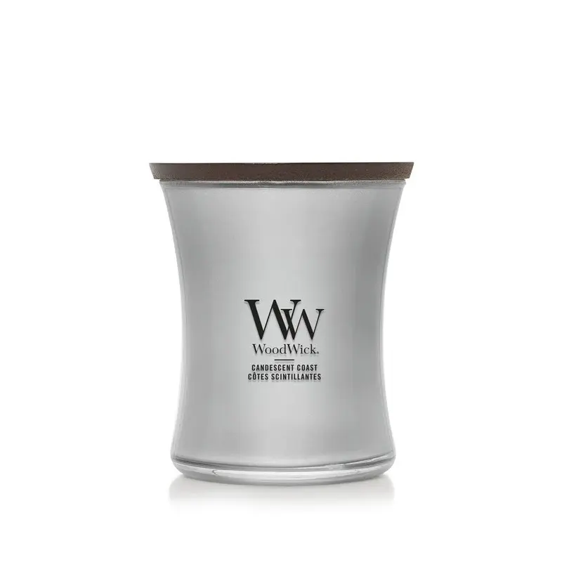 Woodwick - Medium Hourglass SPC Candescent Coast Candle 