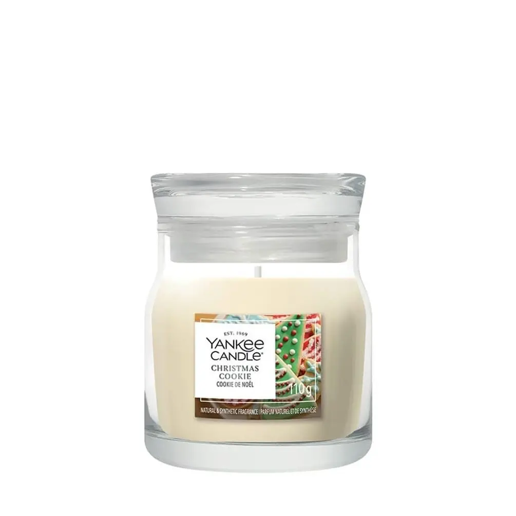Yankee Candle - Christmas Cookie Signature Small Jar Candle (110 g / 1-Wick)
