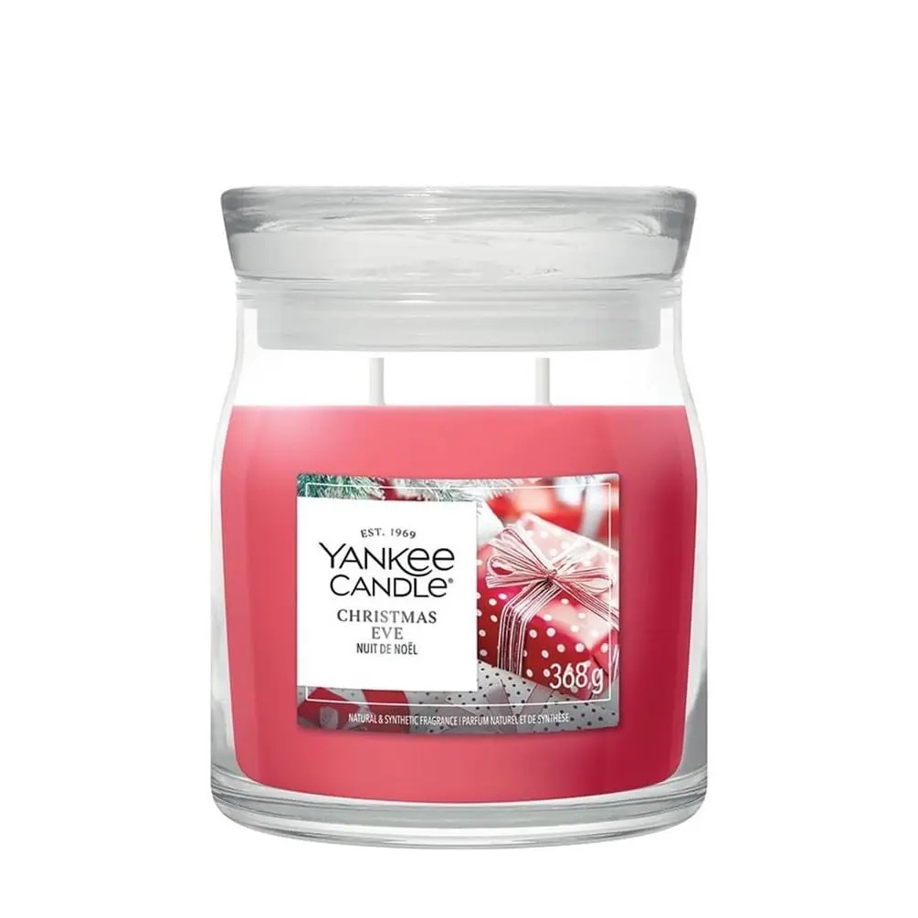 Yankee Candle - Christmas Eve Signature Medium Jar Candle (368 g / 2-Wick)