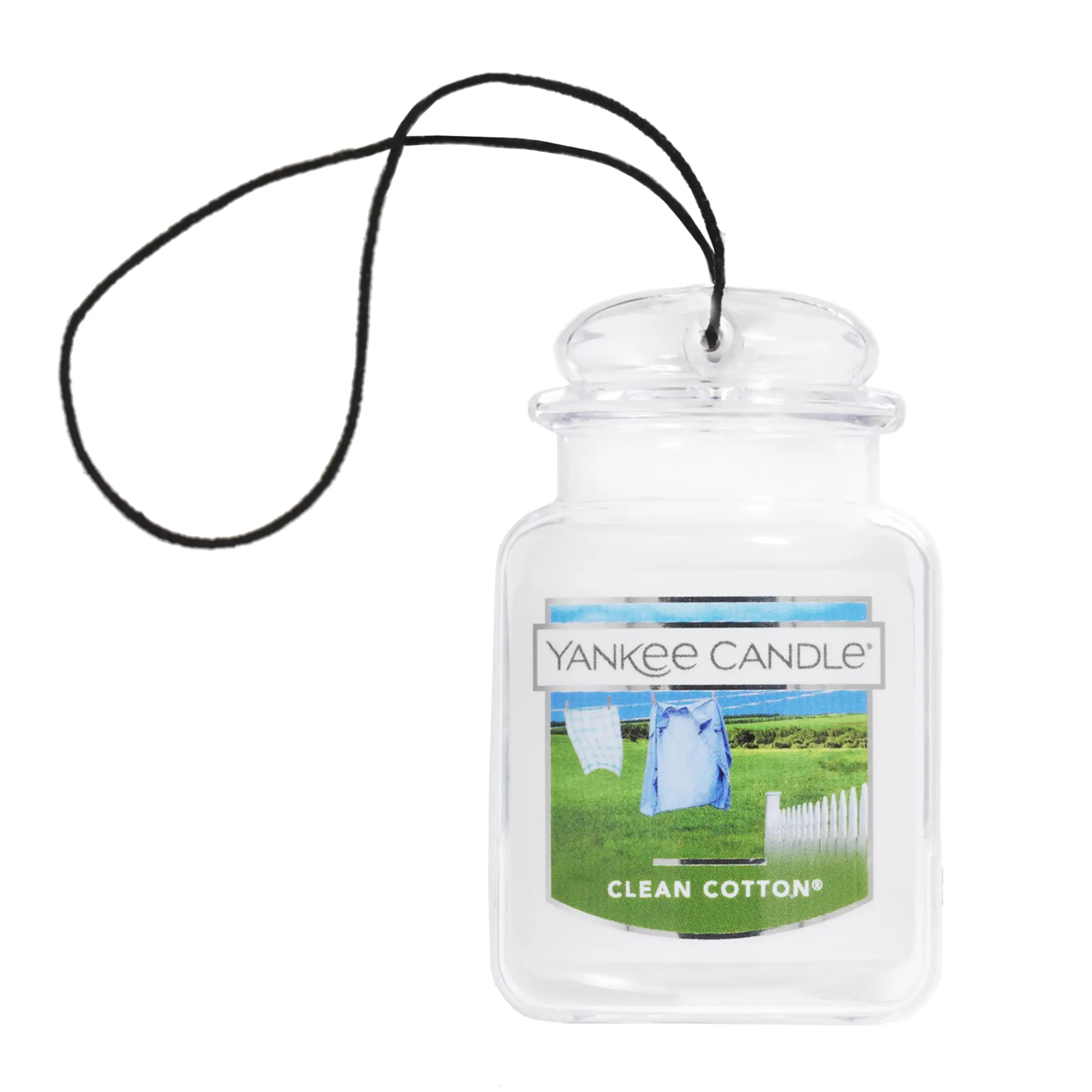 Yankee Candle - Clean Cotton Car Jar Ultimate Air Freshener
