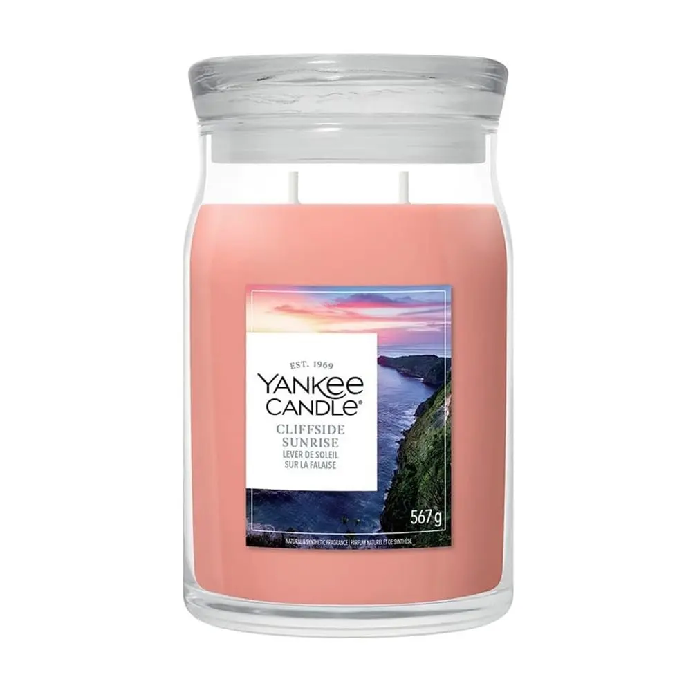 Yankee Candle - Cliffside Sunrise Signature Large Jar Candle (567 g / 2-Wick)