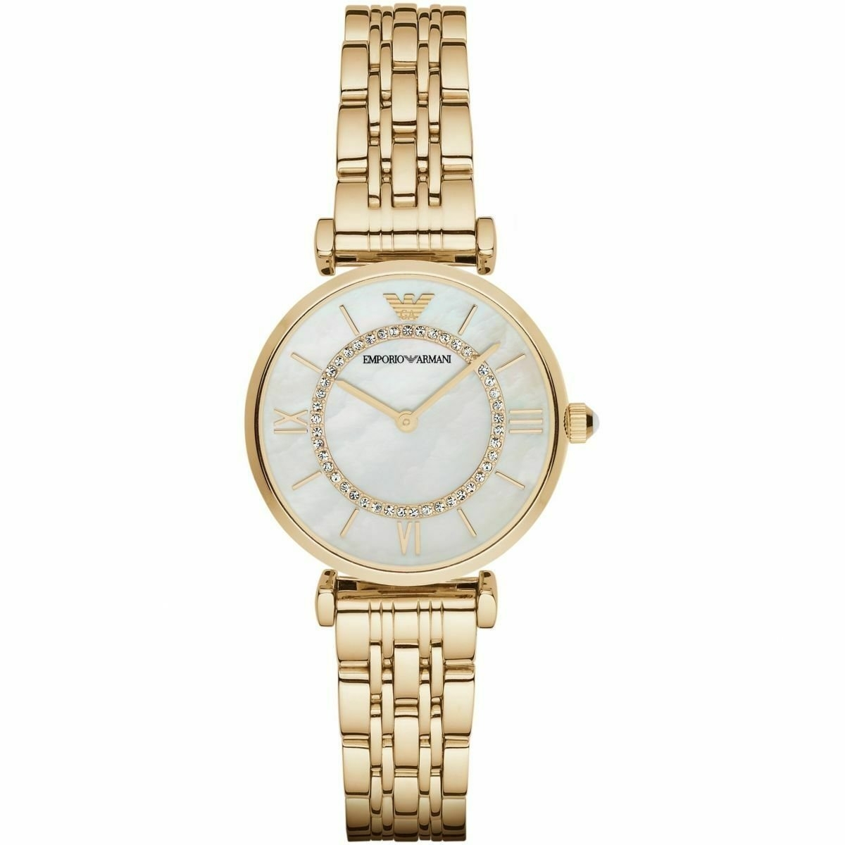 Emporio Armani AR1907 Women's Stainless Steel Bracelet Strap Watch