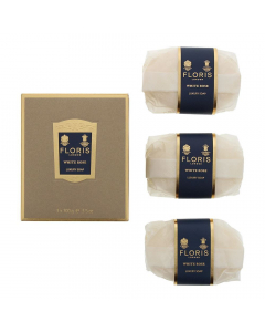 Floris - White Rose Luxury Soap (3x 100g)