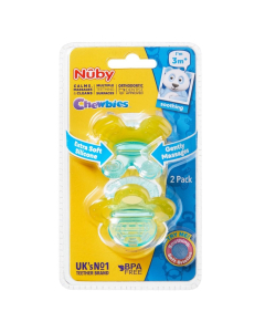 Nuby - Chewbies Teether Twinpack