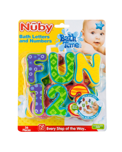 Nuby - Bath Letters & Numbers