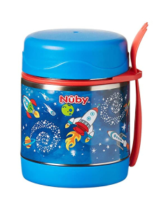 Nuby - Stainless Steel Food Jar Rockets