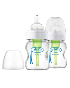 Dr Brown - Options+ Glass Bottle 150ml (2 Pack)