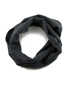 Glencroft - 100% Cashmere Dark Grey Coloured Cowl