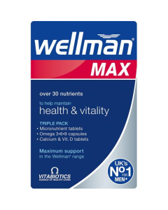 Vitabiotics Wellman - Max 84 Tablets