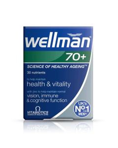 Vitabiotic - Wellman 70+  Pack Of 30 tablets