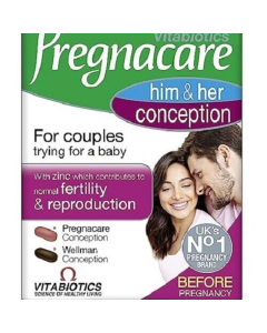 Vitabiotics - Pregnacare His & Her Conception (60 Tablets)