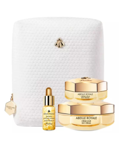 Guerlain - Abeille Royale Gift Set (50ml Day Cream + 15ml Eye Cream + 5ml Advanced Oil + Pouch)