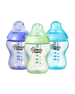 Tommee Tippee - Closer To Nature Colour My World Bottle Blue 3pk