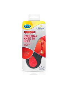 Scholl - Everyday Knee to Heel Pain Relief Insole Large