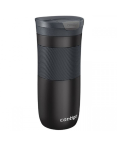 Contigo - Byron Matte Black Stainless Steel Insulated Travel Mug (470ml)