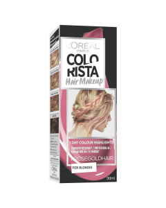 L'Oréal- Colorista 1-Day Colour Highlights Rosegold (30ml)