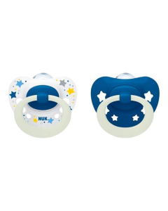 NUK - Signature 2 Soother 2Pk Blue