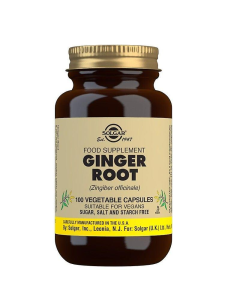 Solgar - Ginger Root Extract Vegetable Capsules (100)