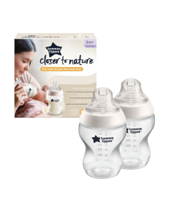 Tommee Tippee - Closer to Nature Bottle 260ml (2 Pack)