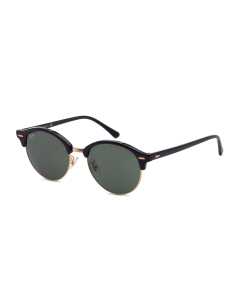 Ray-Ban - Clubround Classic Lowbridge Sunglasses - Black Frame