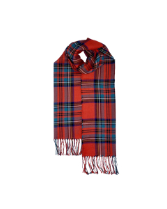 House of Edgar - Lambswool Scarf Royal Stewart Mod