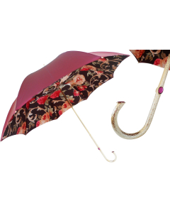 Pasotti Burgundy Vintage Umbrella