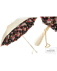 Pasotti Flowers Vintage Umbrella