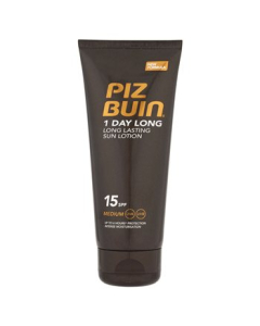 Piz Buin 1 Day Long Lasting Sun Lotion SPF 15 Medium, 100ml