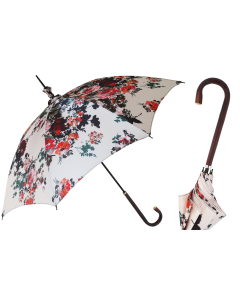 Pasotti Manual Opening Flowers Parasol Rainproof